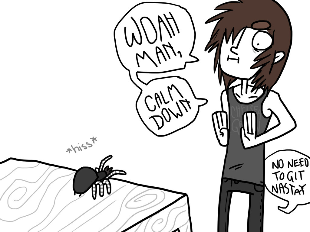 1024x768 Woah Man By Shark Teeth