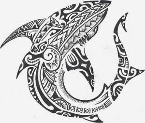 300x254 Haaien Tattoos And Designs Tattoo Planet 114