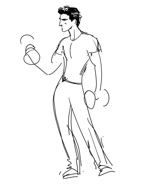 500x626 Project 365 Draw The Line Gym Guy Mr.sharp