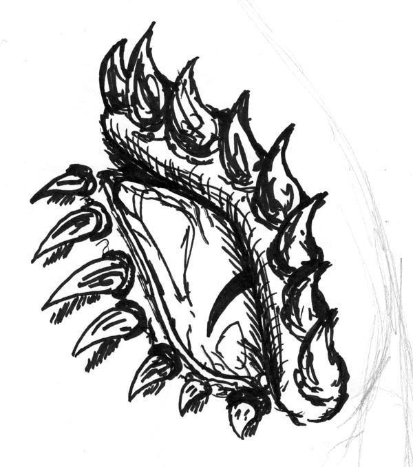 600x678 Old Book Sharpie Dragon Eye By Theduality0fman