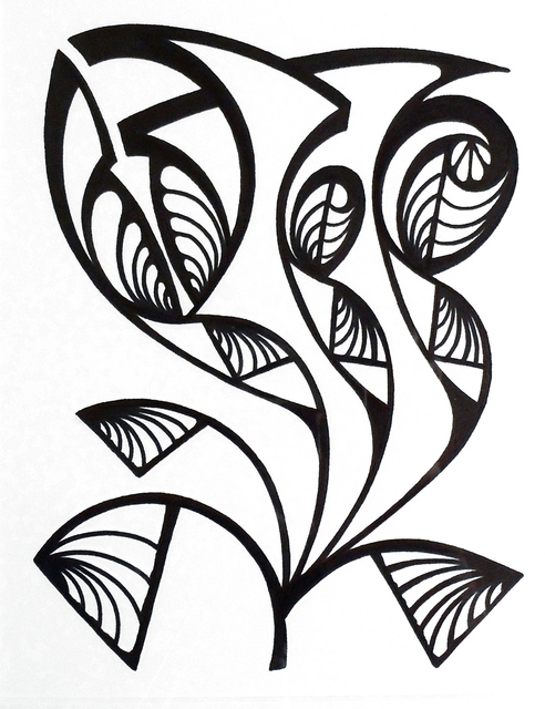 492x640 Paul Cooper Artwork Sharpie Drawing 11 Original Drawing Marker