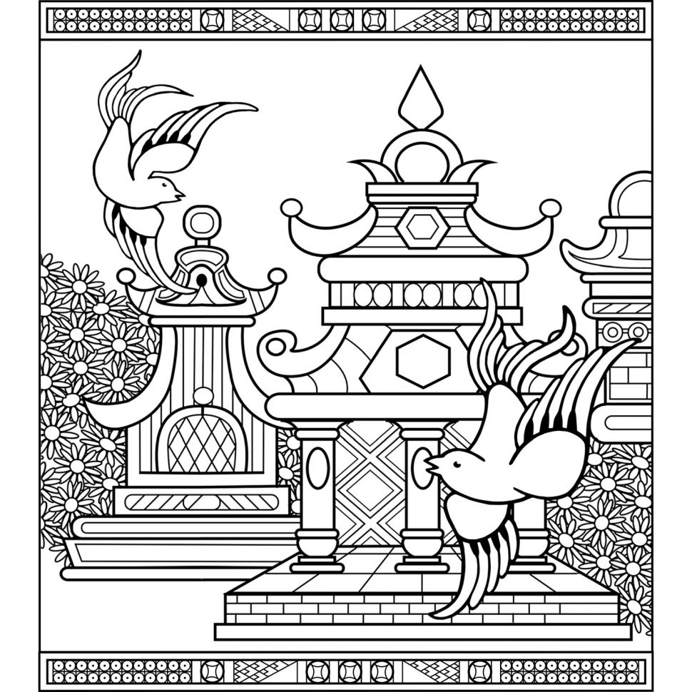 970x970 Coloring Mandalacolored With Gel Pensand Sharpie Pens Ultra Fine