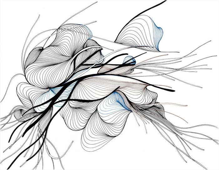 700x545 Justine Ashbee Romantic Gestures, Zentangles And Doodles