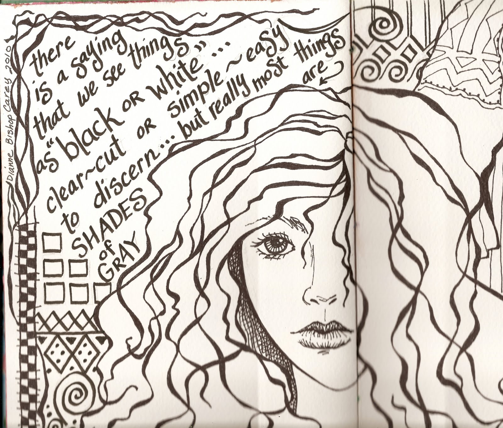 1600x1362 Art Beneath The Cottonwoods June 2010