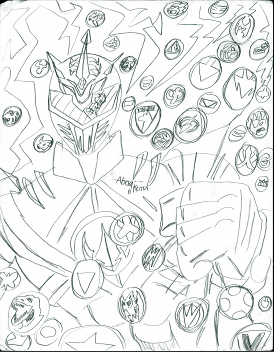 548x704 Power Rangers Shattered Grid By Bigfan18