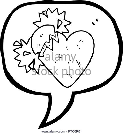494x540 Shattered Heart Black And White Stock Photos Amp Images