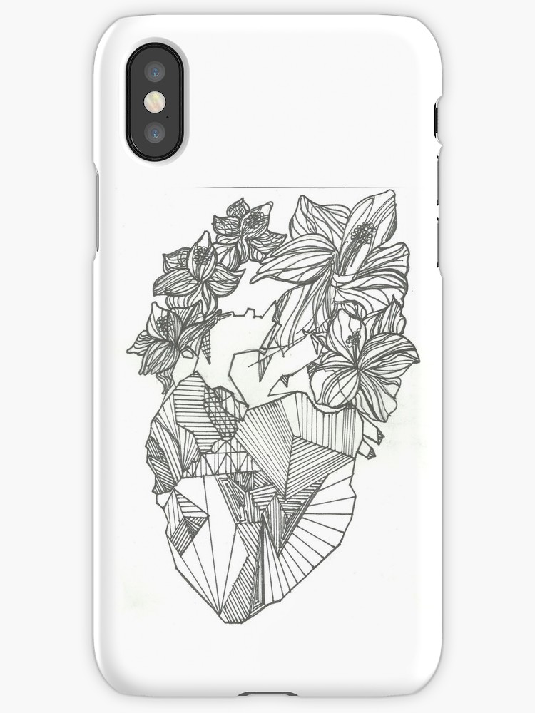 750x1000 Shattered Heart Iphone Cases Amp Skins By Haydin Brady Redbubble