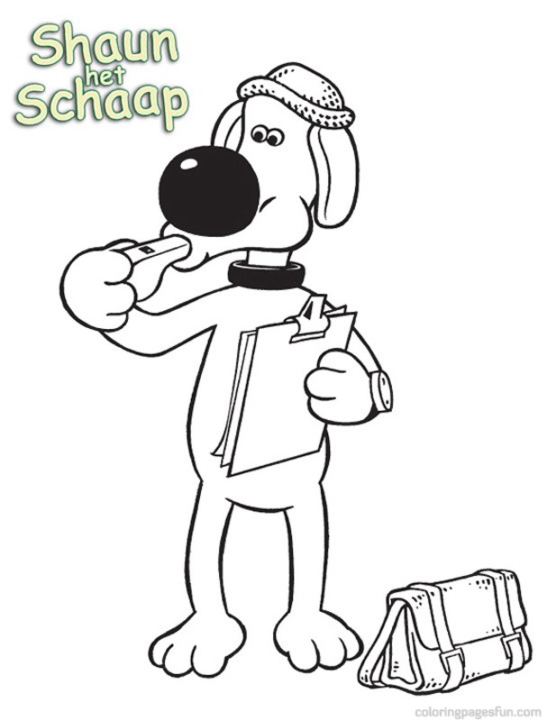 607x800 Shaun The Sheep Coloring Pages 2 Boy Party Ideas