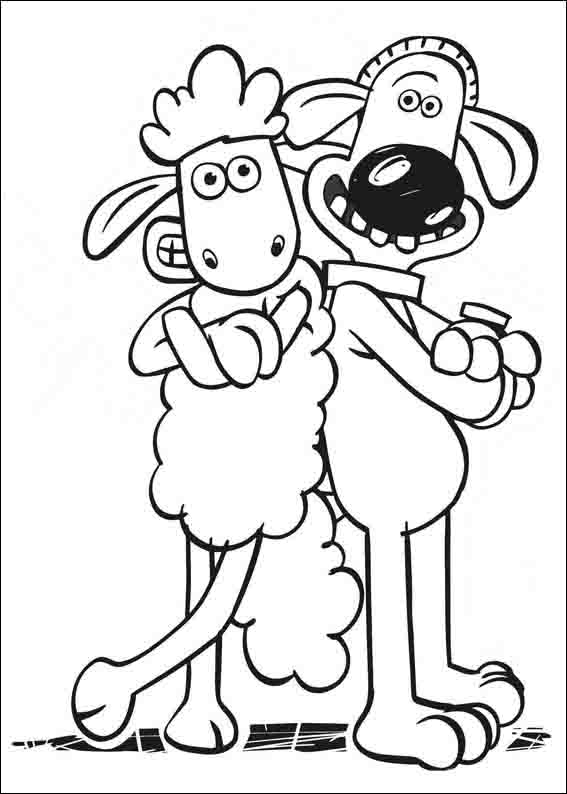 567x794 Shaun The Sheep Coloring Pages 2 Coloring Pages For Kids