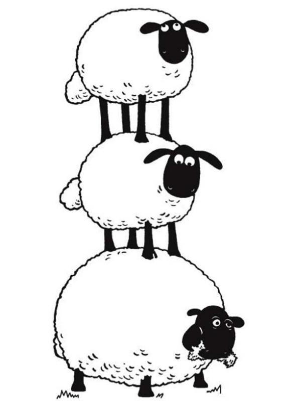 588x800 Shaun The Sheep Clipart