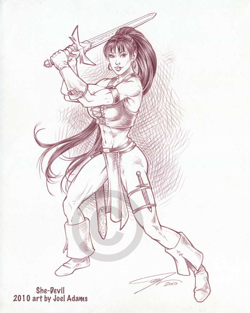 797x1000 She Devil By Lilzart