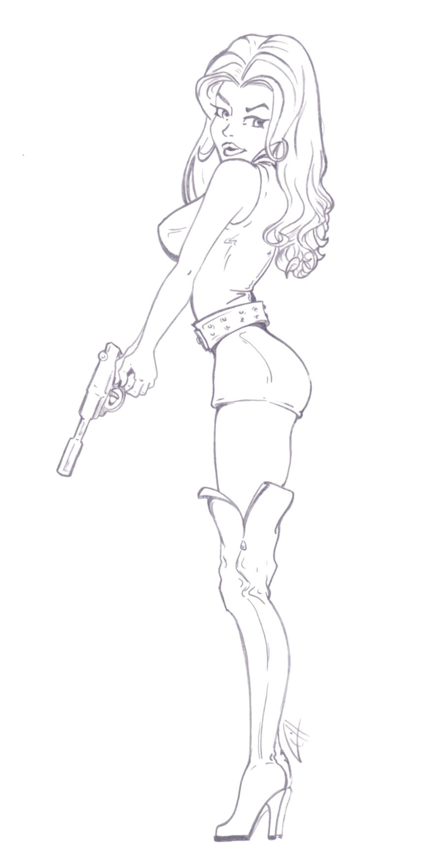 900x1745 White She Devil By Edensthief