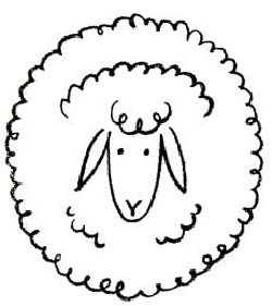 250x281 Drawn Lamb Cartoon