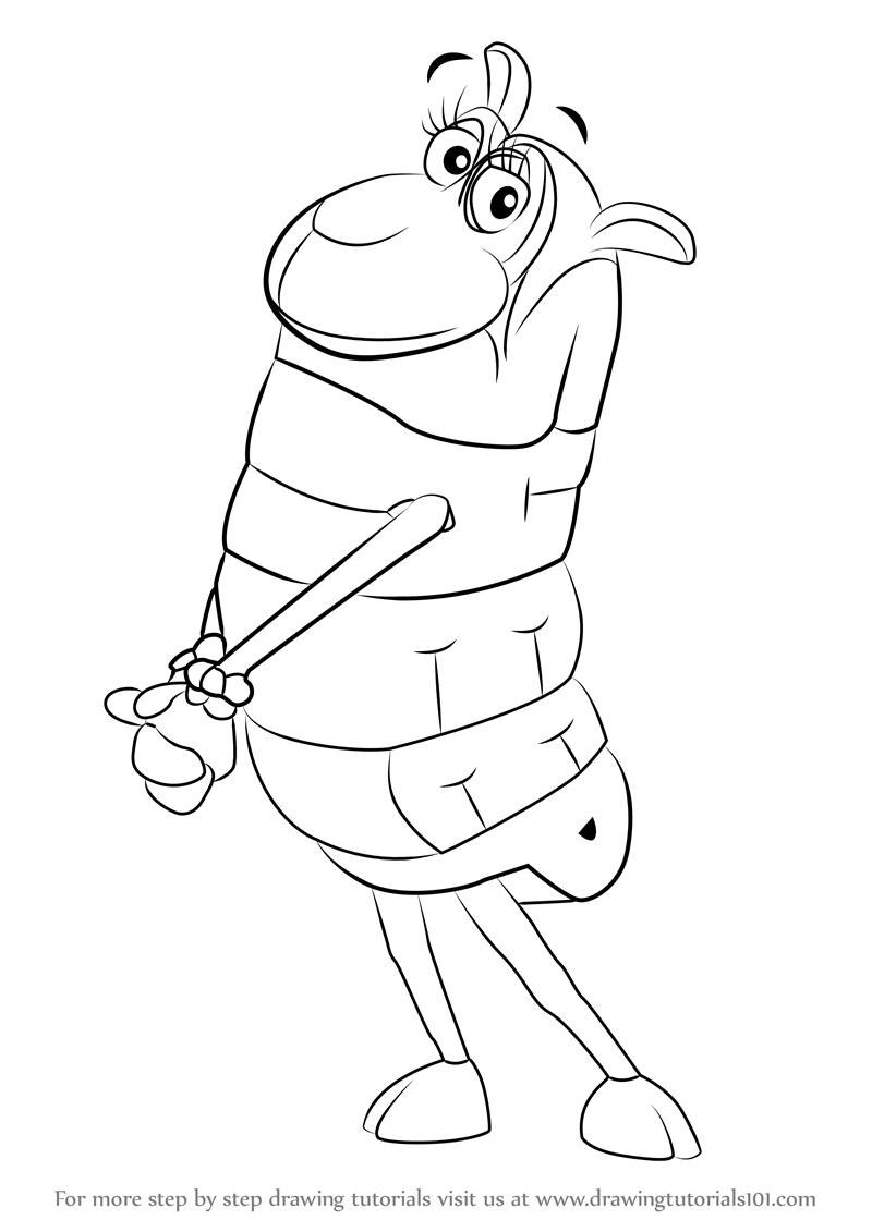 800x1131 Learn How To Draw Sheep From Wordworld (Wordworld) Step By Step