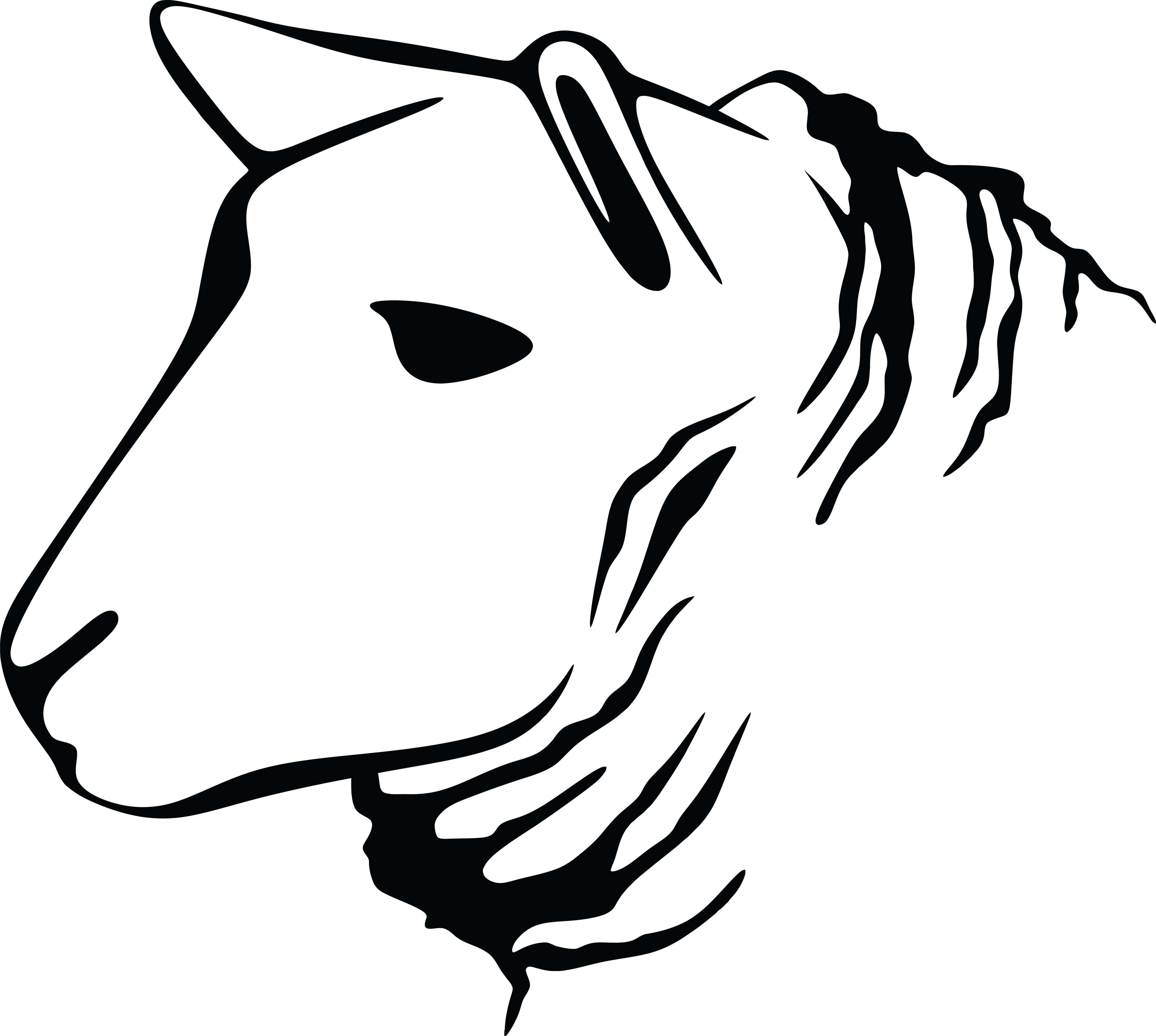 4000x3585 Clipart Of A Sheep
