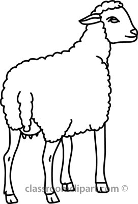 271x400 Free Funny Sheep Clipart Collection