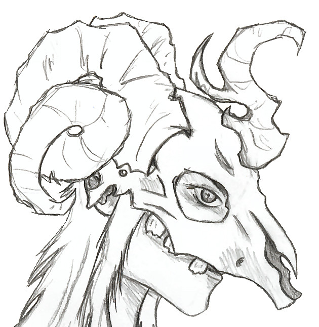 630x646 Mutant Sheep Skull Wearer By Kupo Kitty44