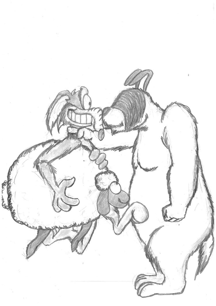 751x1062 Ralph Wolf And Sam Sheepdog By Danban05