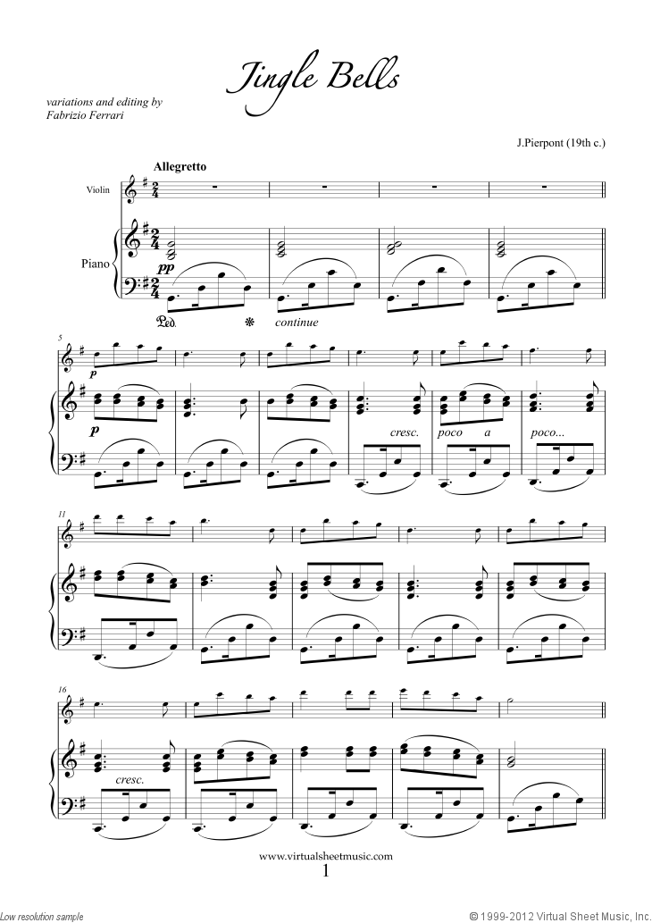 730x1033 Advanced Christmas Sheet Music Carols For Violin And Piano