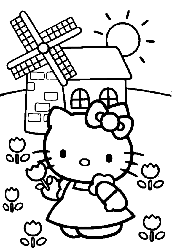 580x838 Drawings For Kids To Colour Coloring Page