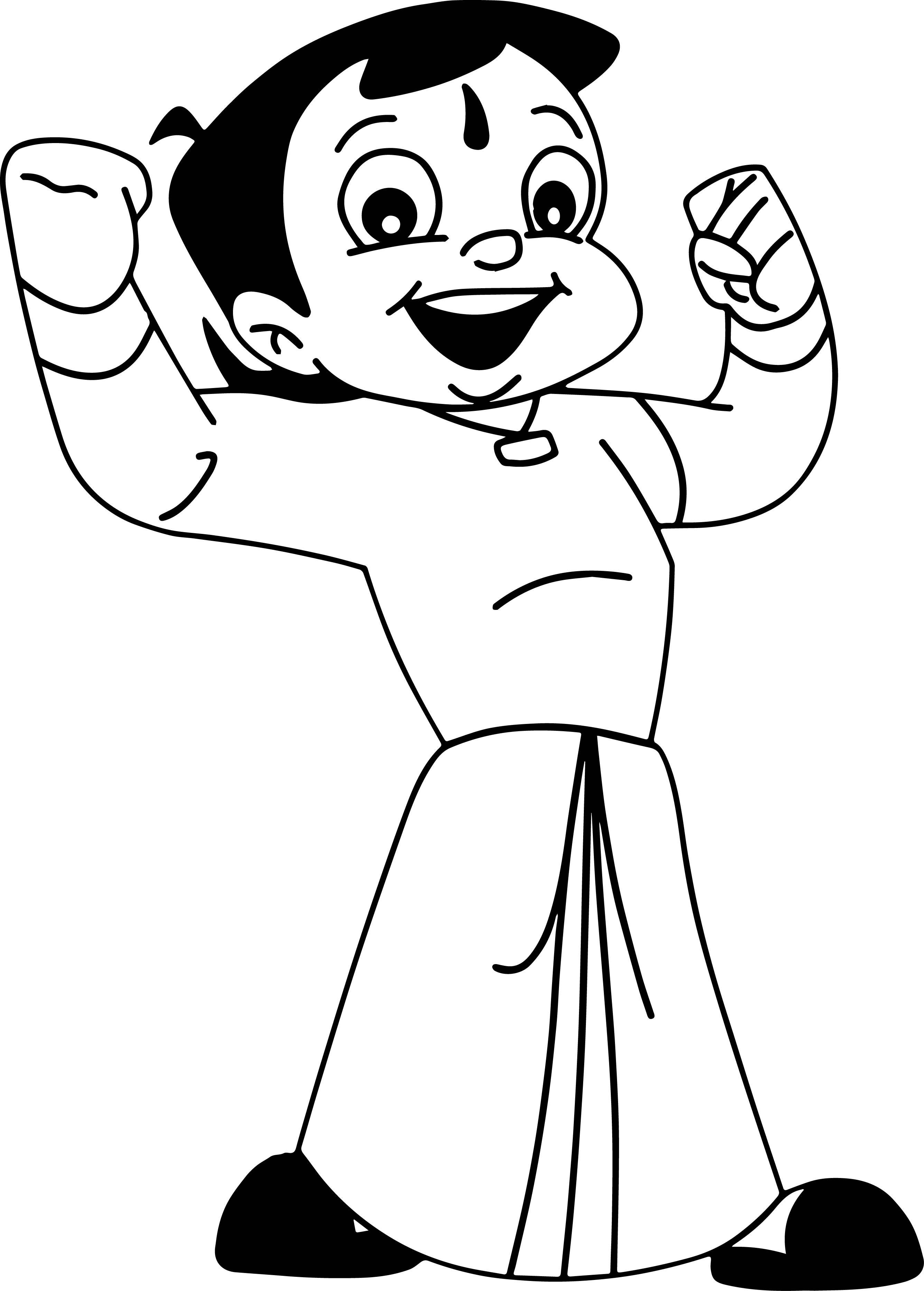 2673x3736 Awesome Chota Bheem Coloring Pages Wecoloringpage