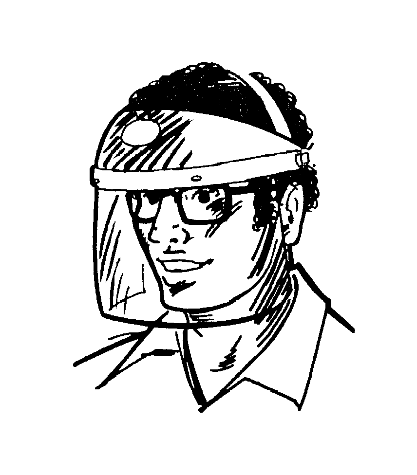 856x976 Medical Clipart Face Shield