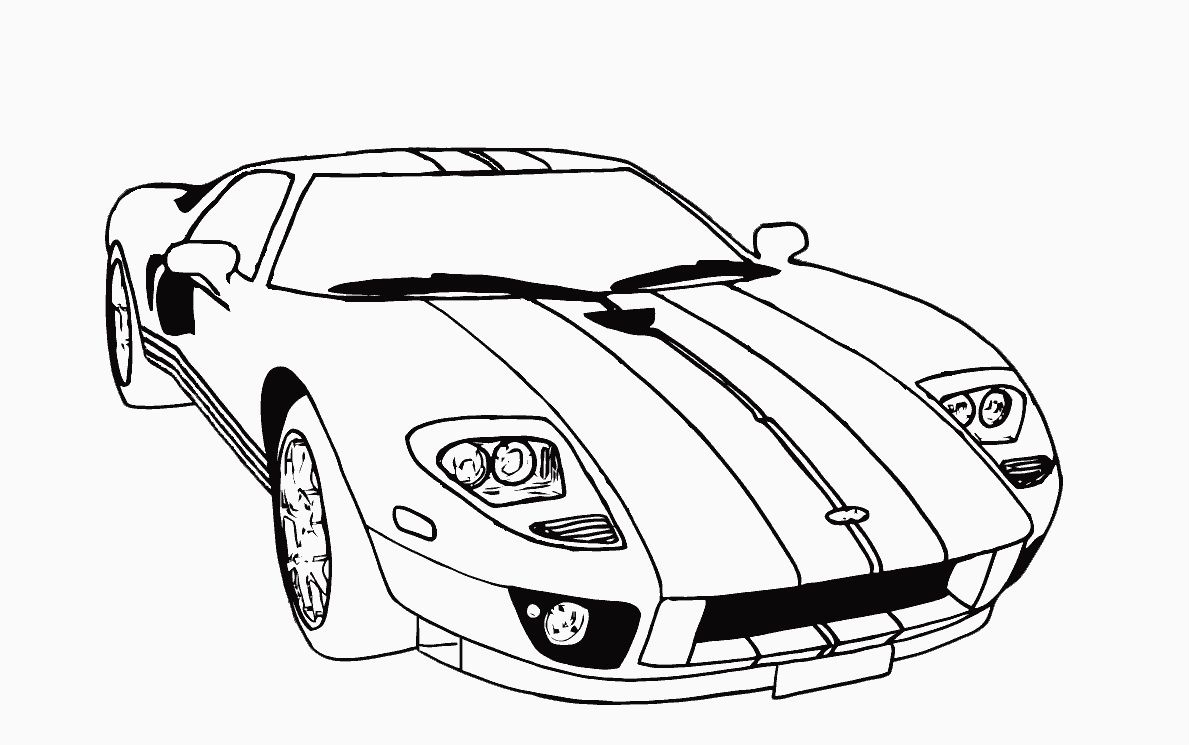 1189x745 Ford Gt40 Drawing Ride A Cart Lamborghini