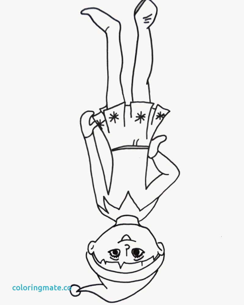 800x1000 Elf On Shelf Coloring Pages Fresh Items Similar To Elf On