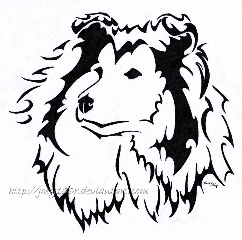 807x800 Collie Tattoo Ink Me Collie