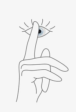 262x386 Shh As Premium Poster By Wuukasch Juniqe