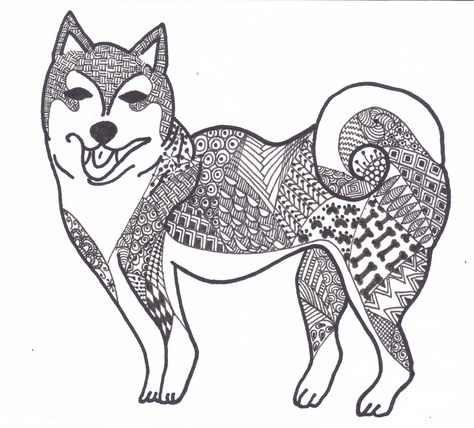 474x428 Owl Zentangle Drawing Malbilderausmalbilder