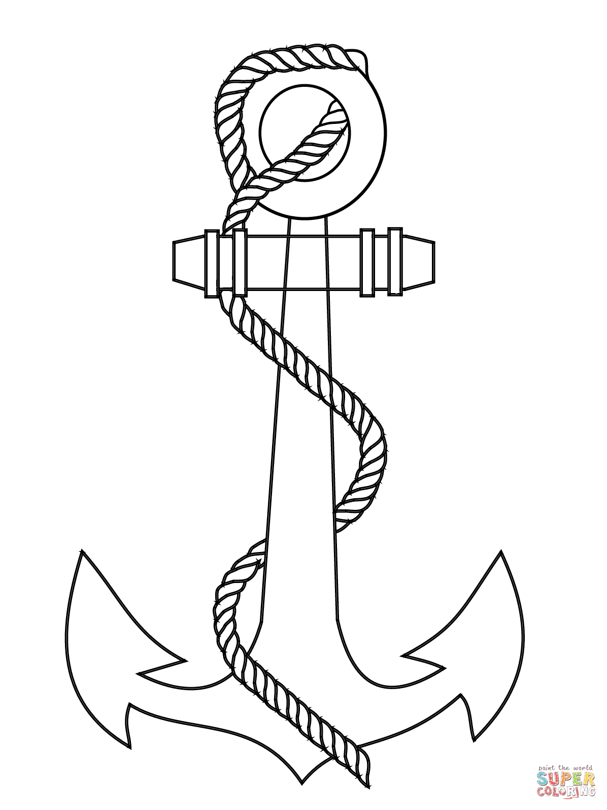 Ship Anchor Drawing at GetDrawings | Free download