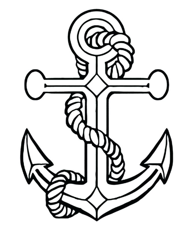 Ship Anchor Drawing at GetDrawings | Free download
