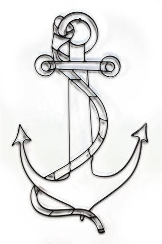 319x480 Ship Anchor Metal Wall Decor All Metal Art Shop