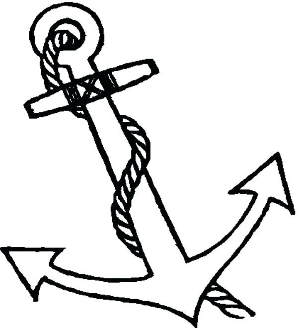 600x660 Anchor Coloring Page 86 Plus Instant Digital Download Adult