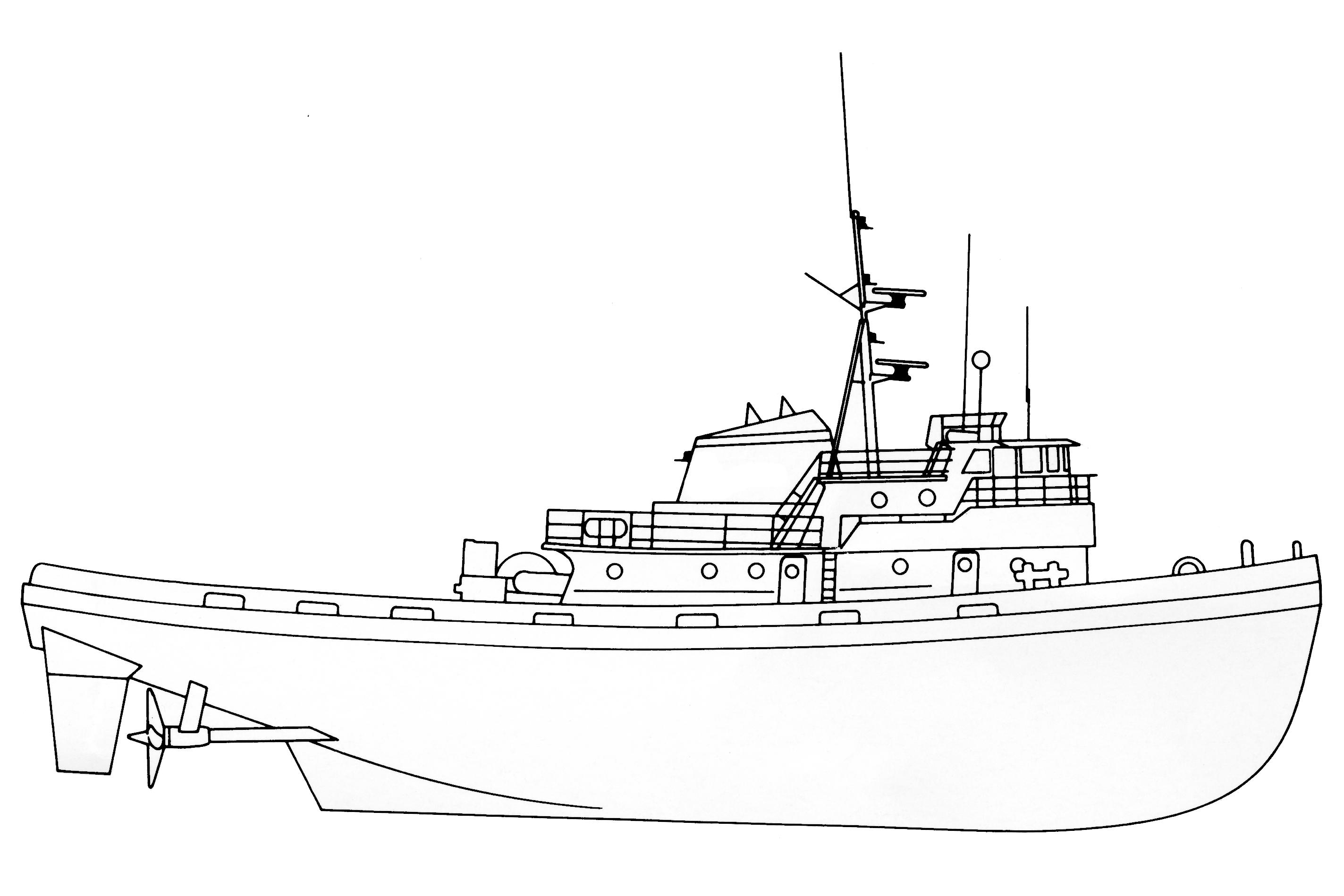 2847x1898 Invader Class Line Drawing