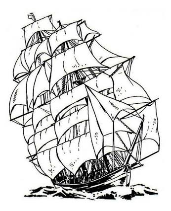 346x425 Image Result For Pirate Ship Drawing Easy Diy