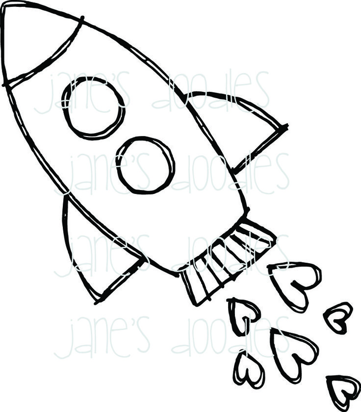 736x839 Drawing Rocket Ship Rocket Ship Drawing Easy