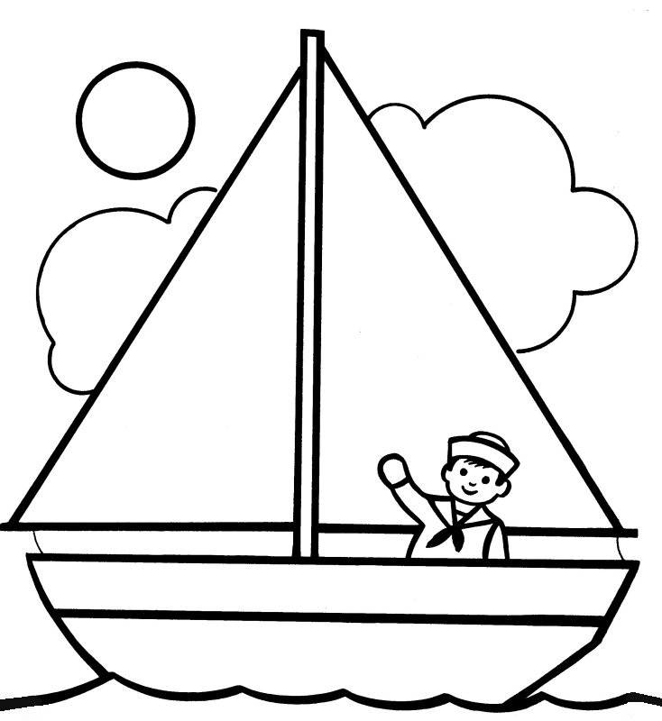 734x800 Coloring Pages Pretty Boat Coloring Pages Ship Page