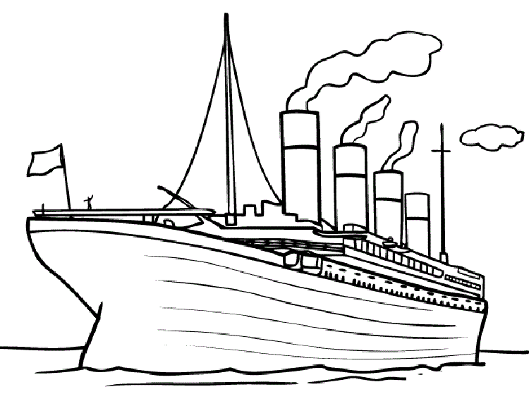 750x559 Pretty Design Titanic Outline Clipart Pencil And In Color Drawing
