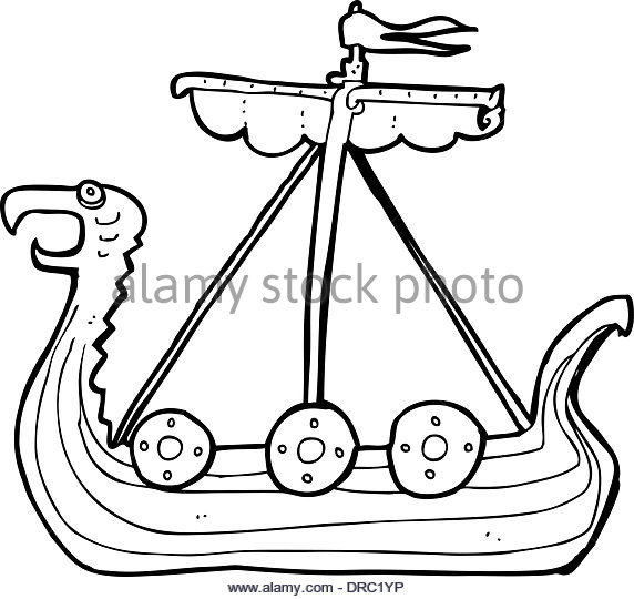 572x540 Viking Ship Black And White Stock Photos Amp Images