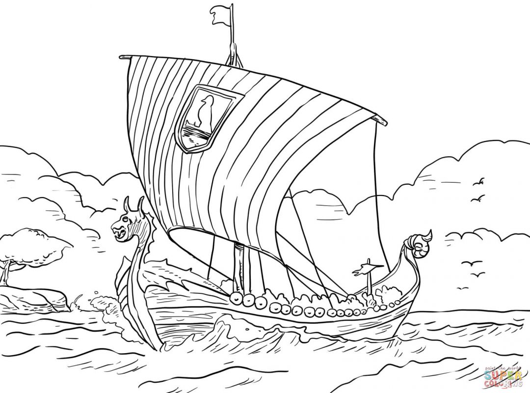 1080x800 Vikings Coloring Pages To Download And Printout Free Printable
