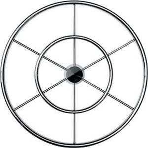 300x300 Stainless Steel Power Boat Steering Wheel