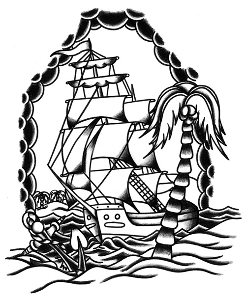 500x607 Tattoo Flash