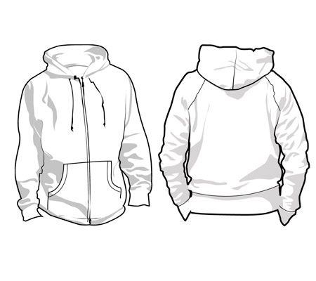 450x400 Sweatshirt Design Template