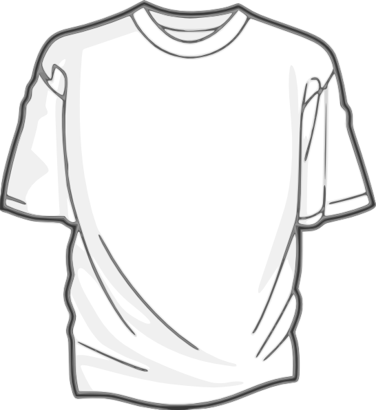 546x596 Digitalink Blank T Shirt Clip Art