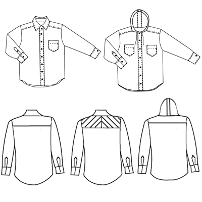 400x400 Islander Sewing Systems 213 Men's Easy Shirt