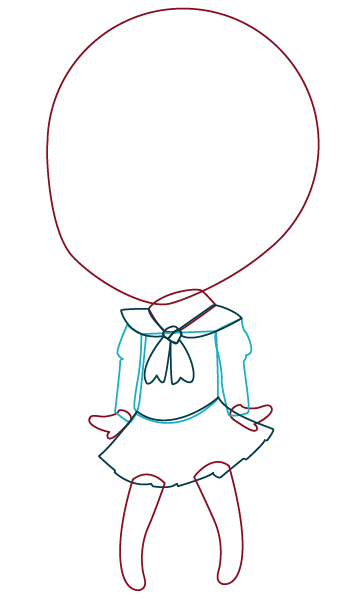 354x600 How To Draw And Vector A Kawaii Vampire Chibi In Illustrator