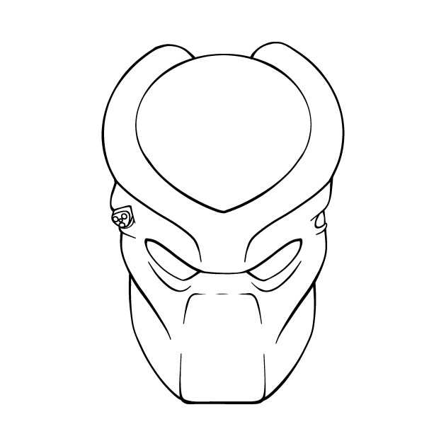 630x630 Predator Mask (Black)