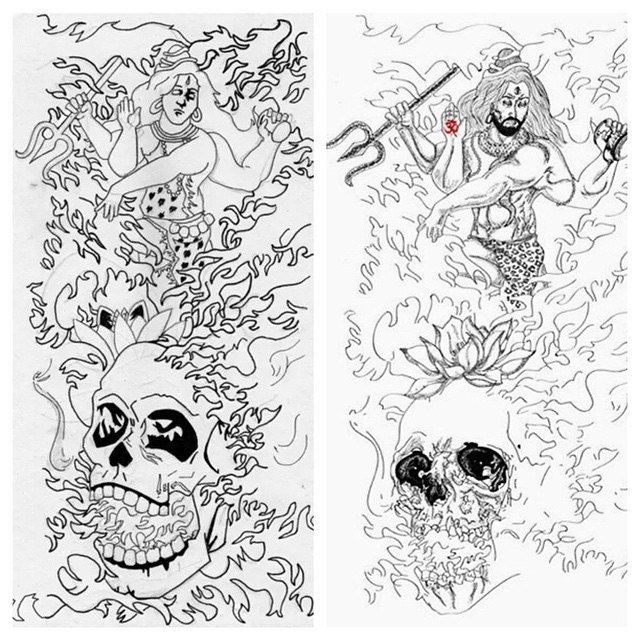 640x640 The World's Best Photos Of Shiva And Sketch